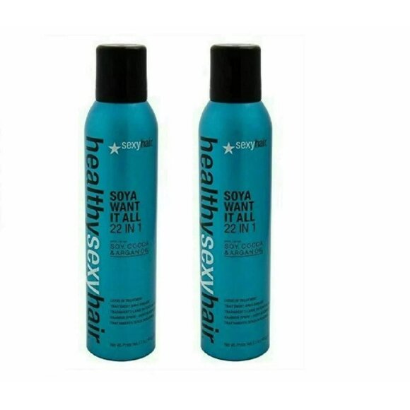 Sexy Hair Soya Want It All 22 in 1 Leave-In Conditioner 5 oz (Pack of 2) - Picture 1 of 1